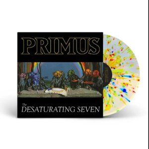 Primus The Desaturating Seven LP ~ Colored Vinyl (Rainbow Splatter) ~New/Sealed!